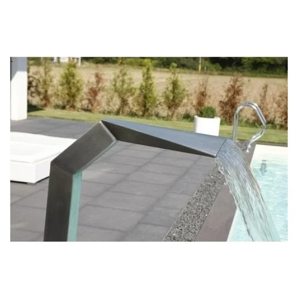 Dev Paslanmaz Standart Tip Paslanmaz Havuz Şelalesi Aısı 316 Kalite - 500x1000 Mm - Görsel 5