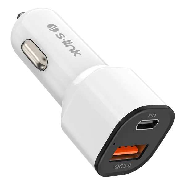 S-Link Sl-Ec38pd 38 W Type-C Kablolu Hızlı Araç Şarj Aleti - Görsel 6