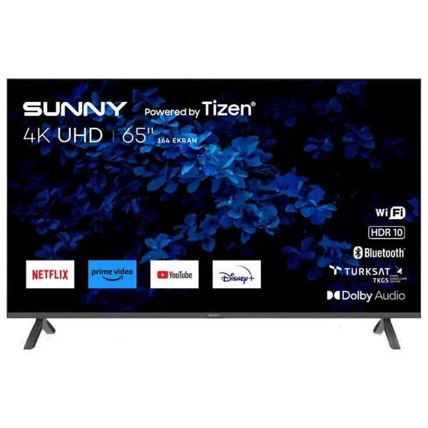 Sunny Sn65fmn503 4K Ultra HD 65" 165 Ekran Uydu Alıcılı Smart LED TV - Görsel 2