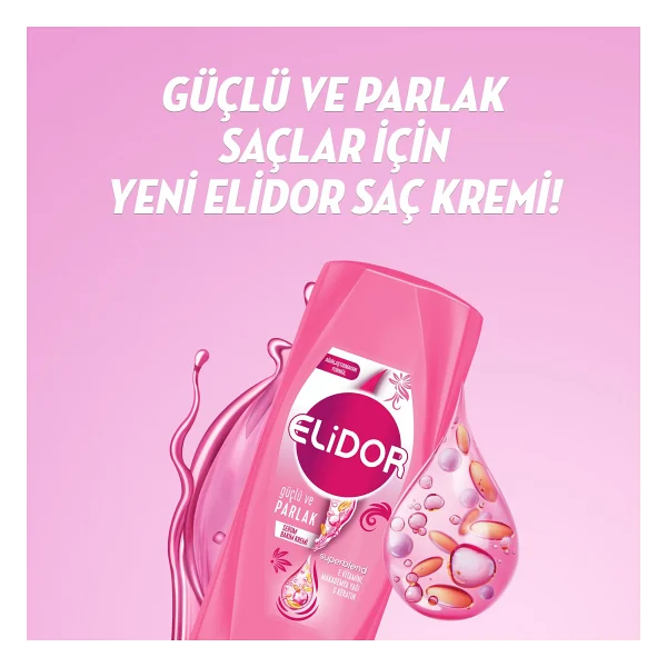 Elidor Superblend Güçlü Ve Parlak Şampuan 400 Ml + Serum Bakım Kremi 200 Ml - Görsel 4