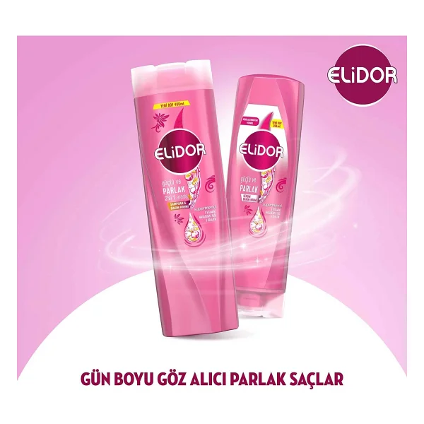 Elidor Superblend Güçlü Ve Parlak Şampuan 400 Ml + Serum Bakım Kremi 200 Ml - Görsel 7