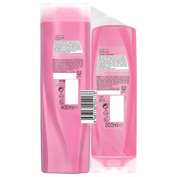 Elidor Superblend Güçlü Ve Parlak Şampuan 400 Ml + Serum Bakım Kremi 200 Ml - Görsel 8