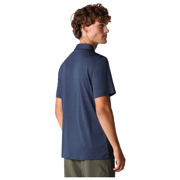 The North Face Tanken Nf0a2waz8k21 Lacivert Kısa Kollu Polo Yaka Erkek Tişört - Görsel 4