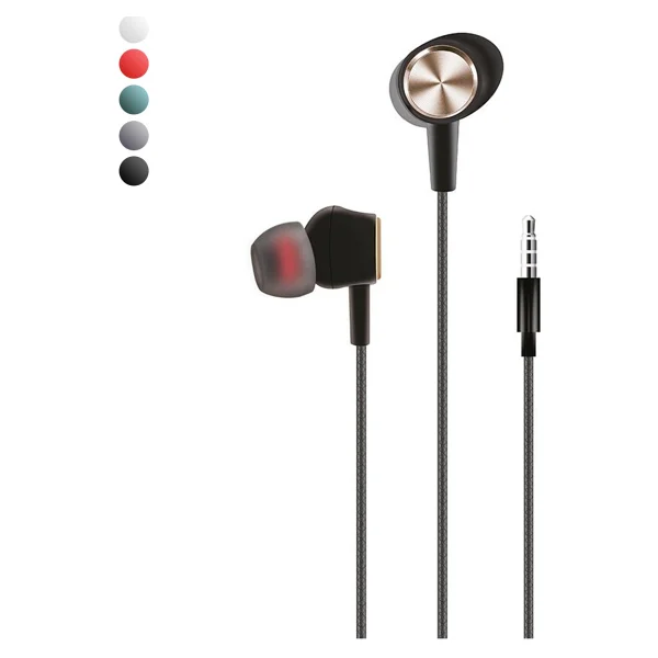 Linktech H315 Gri Kablolu Kulak İçi Kulaklık - Görsel 2