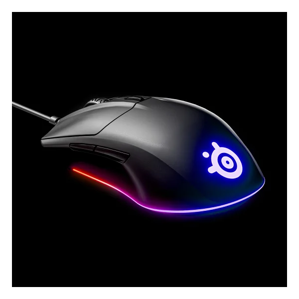 Steelseries Rival 3 RGB Ergonomik Optik Kablolu Oyuncu Mouse - Görsel 5