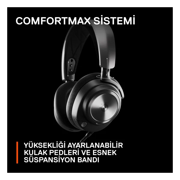 Steelseries Arctis Nova Pro Kablolu Kulak Üstü Oyuncu Kulaklığı - Görsel 7