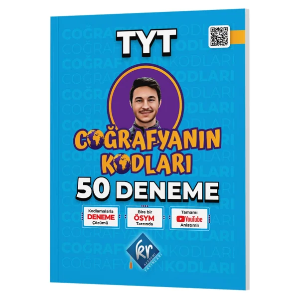 Kr Akademi Yayınları Tyt Coğrafyanın Kodları Çözümlü 50 Deneme - Görsel 4