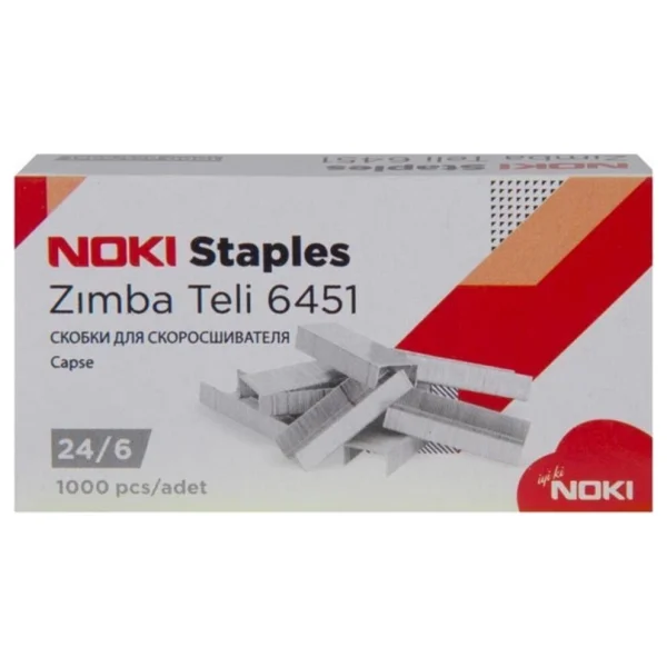 Noki 24/6 Zımba Teli 10lu Paket - Görsel 3