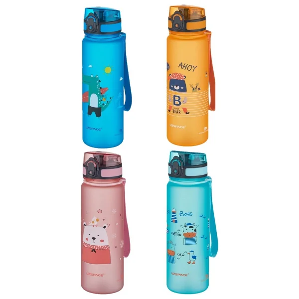 Uzspace 3026-5 Bear 500 Ml Tritan Çocuk Matarası - Görsel 5