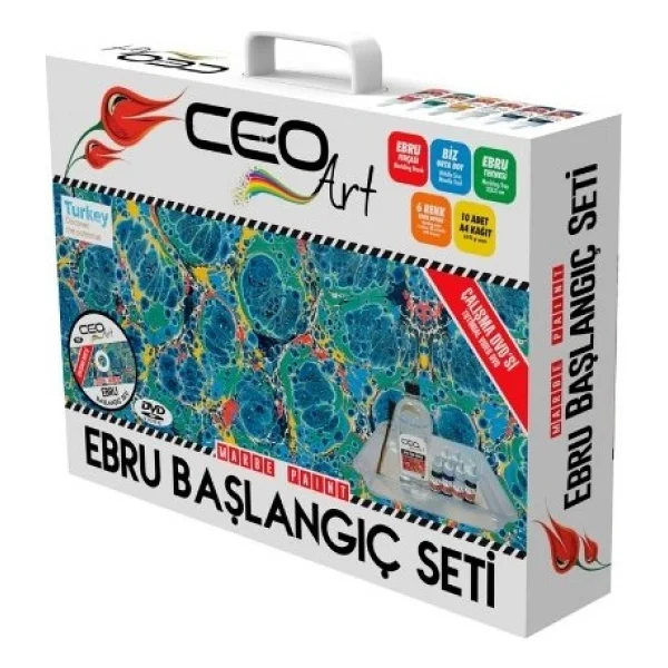 Ceo Art Ebru Başlangıç Seti - Görsel 4
