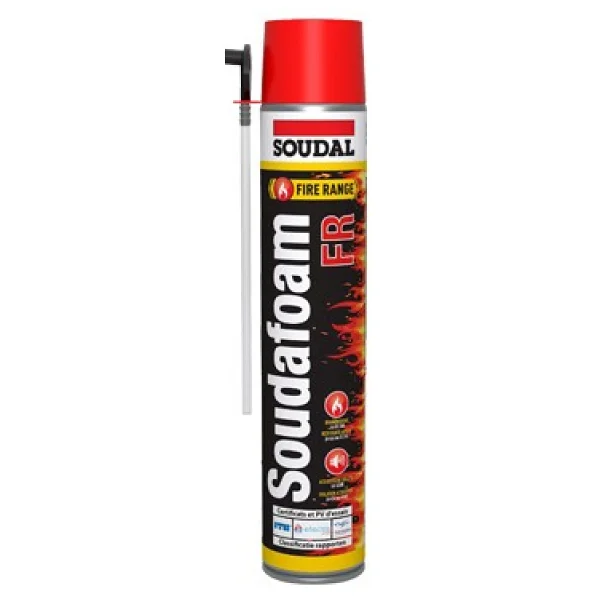 Soudal Soudafoam Fr Yangına Dayanıklı Poliüretan Köpük 750 Ml - Görsel 2