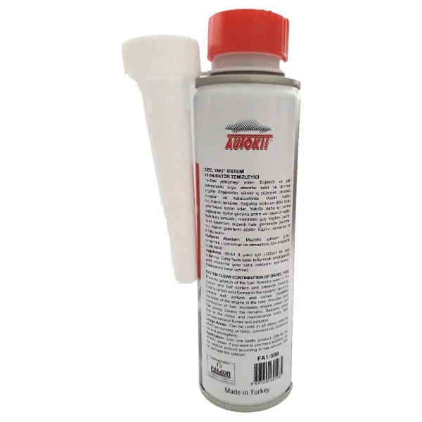 Autokit Dizel Yakıt Katkısı Ve Enjektör Temizleyici 300 Ml - Görsel 2