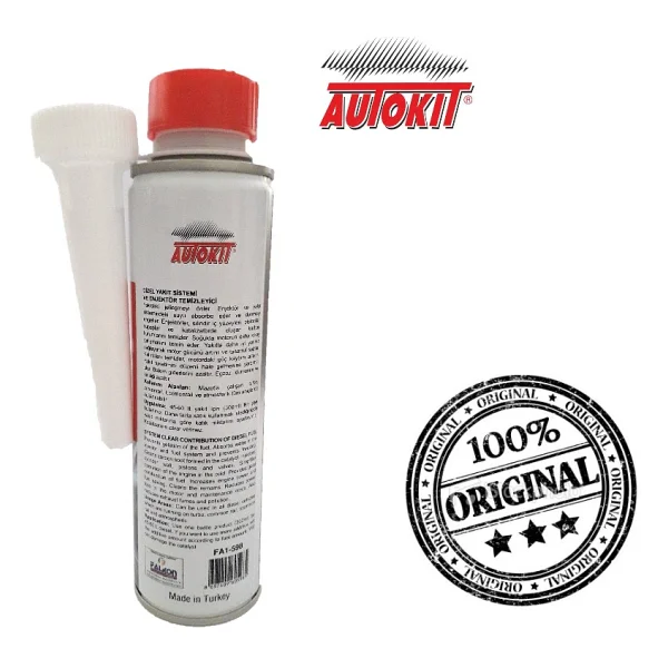 Autokit Dizel Yakıt Katkısı Ve Enjektör Temizleyici 300 Ml - Görsel 3