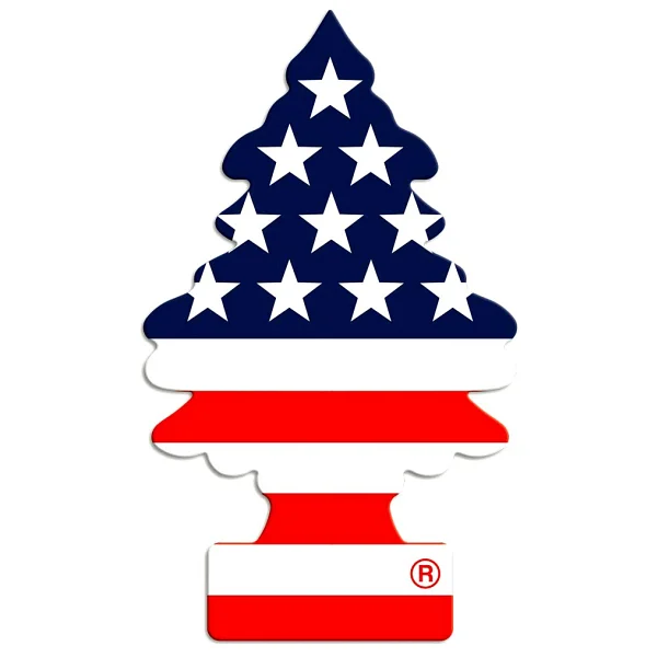 Little Trees Amerikan Bayraklı Vanilla Pride Oto Kokusu 3 Adet - Görsel 2