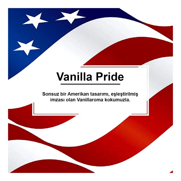 Little Trees Amerikan Bayraklı Vanilla Pride Oto Kokusu 3 Adet - Görsel 4