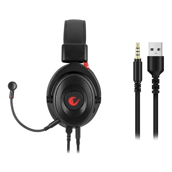Rampage Drop Plus Rm-K60 7.1 USB Kablolu Kulak Üstü Oyuncu Kulaklığı - Görsel 5