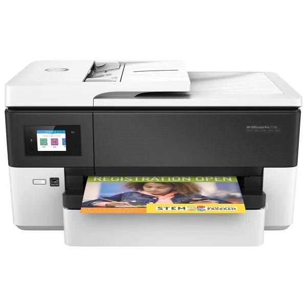Hp Officejet Pro 7720 Y0s18a Wi-Fi + Tarayıcı + Fotokopi + Faks Renkli Çok Fonksiyonlu Mürekkep Püskürtmeli Yazıcı - Görsel 7