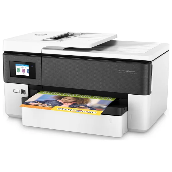 Hp Officejet Pro 7720 Y0s18a Wi-Fi + Tarayıcı + Fotokopi + Faks Renkli Çok Fonksiyonlu Mürekkep Püskürtmeli Yazıcı - Görsel 8