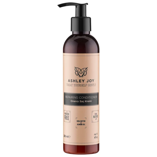 Ashley Joy Onarıcı Saç Kremi - E Vitamini Ve Tatlı Badem Yağı İle Güçlendirici Ve Nemlendirici Bakım, 250 Ml, Shea Yağı İçerir - Görsel 10