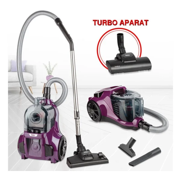 Fakir Ranger Comfort Turbo Başlıklı 890 W Toz Torbasız Süpürge - Görsel 4