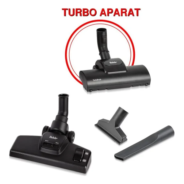 Fakir Ranger Comfort Turbo Başlıklı 890 W Toz Torbasız Süpürge - Görsel 5