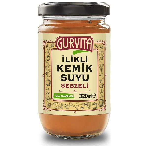 Gurvita Sebzeli İlikli Kemik Suyu 320 Ml - Görsel 8