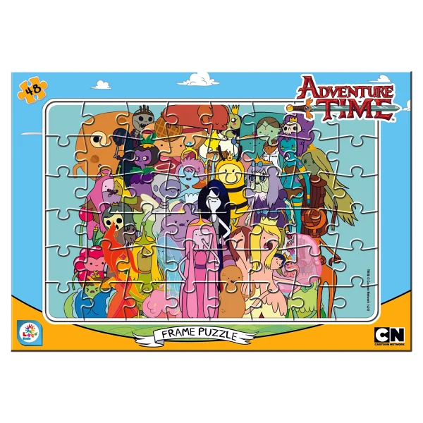 Laço Kids Adventure Time 48 Parça Frame Puzzle Aw7609 - Görsel 2