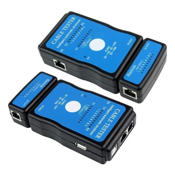 Powermaster USB-Rj11-Rj45-Cat5-Cat6 Kablo Test Cihazı - Görsel 2