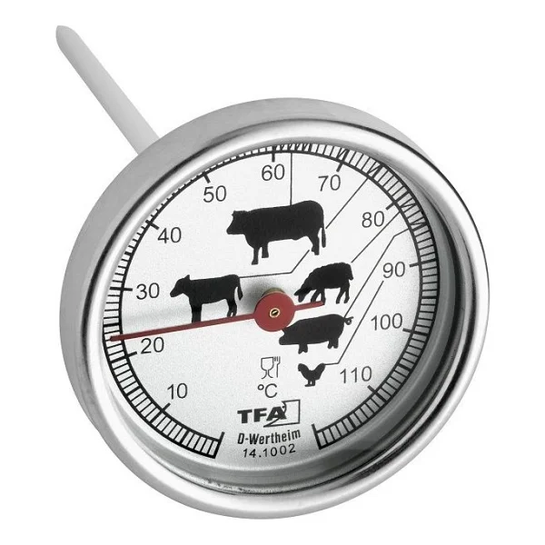Tfa Dostmann Paslanmaz Bbq Barbekü, Mangal Et Termometresi Tm832.1091 - Görsel 2