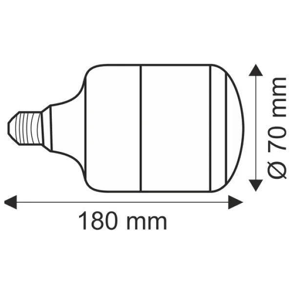 Helios Opto 30w LED Ampül Beyaz - Görsel 2