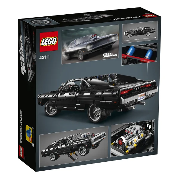 Lego 42111 Technic Dom'un Dodge Charger'ı - Görsel 10