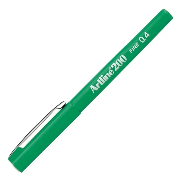Artline 200 Fineliner Yeşil 0.4 Mm İnce Uçlu Keçeli Kalem - Görsel 5