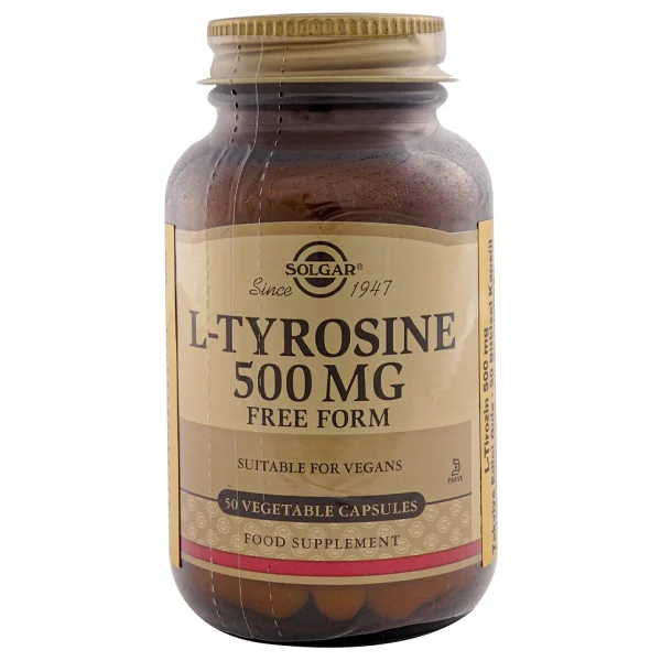 Solgar L-Tyrosine 500 Mg 50 Kapsül - Görsel 8