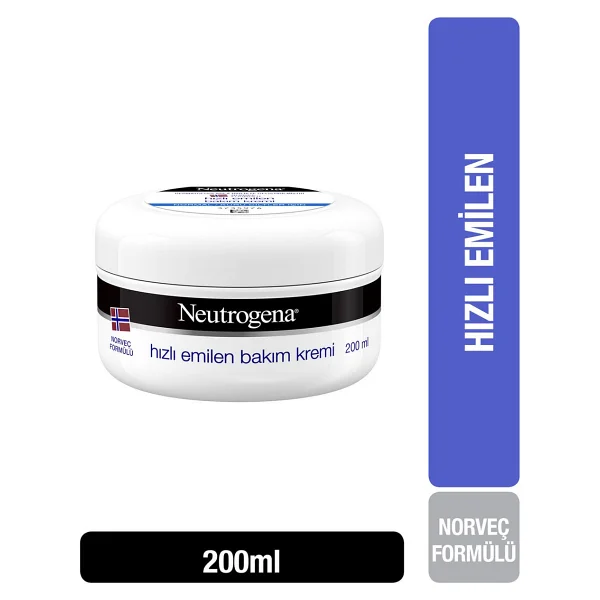 Neutrogena Hızlı Emilen Bakım Kremi 200 Ml - Görsel 8