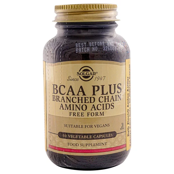 Solgar Bcaa Plus Branched Chain Amino Acids 50 Kapsül - Görsel 8