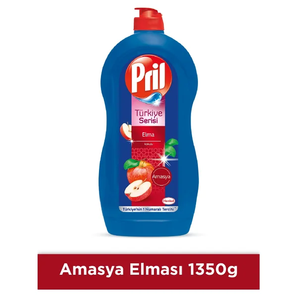 Pril Türkiye Serisi 1306 Ml / 1350 Gr Sıvı Bulaşık Deterjanı - Görsel 5