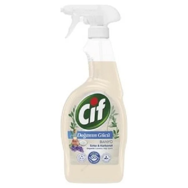 Cif Doğanın Gücü Banyo Temizleyici Sprey 750 Ml - Görsel 9