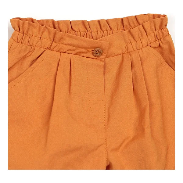 Hellobaby By Ebebek Hellobaby Basic Kız Bebek Lastikli Gabardin Pantolon Kız Bebek - Görsel 7
