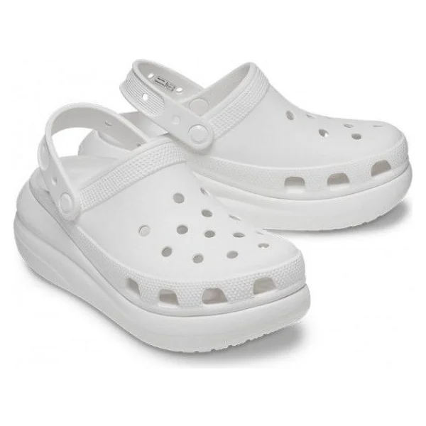 Crocs Classic Crush Clog 207521-100 Beyaz Terlik - Görsel 3