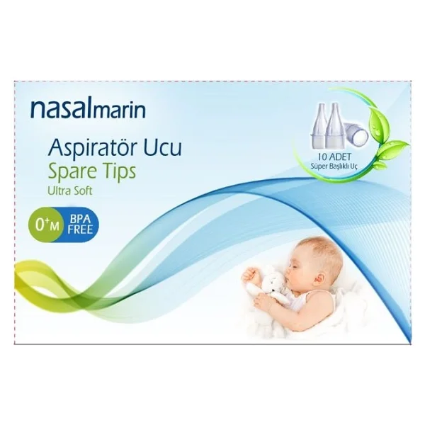 Nasalmarin Burun Aspiratörü Yedek Uç 10 Adet - Görsel 6