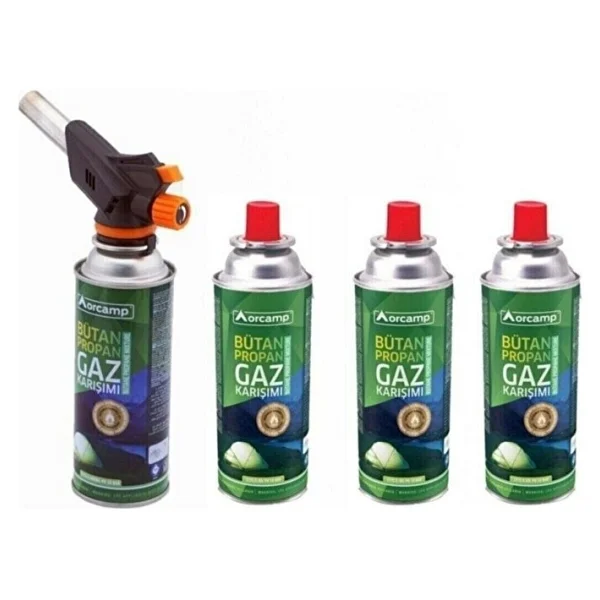 Orgaz Çakmaklı Pürmüz 4 Lü Set - Renkli - Görsel 3