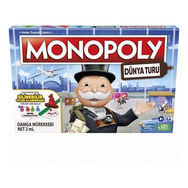 Monopoly Dünya Turu F4007 - Görsel 6