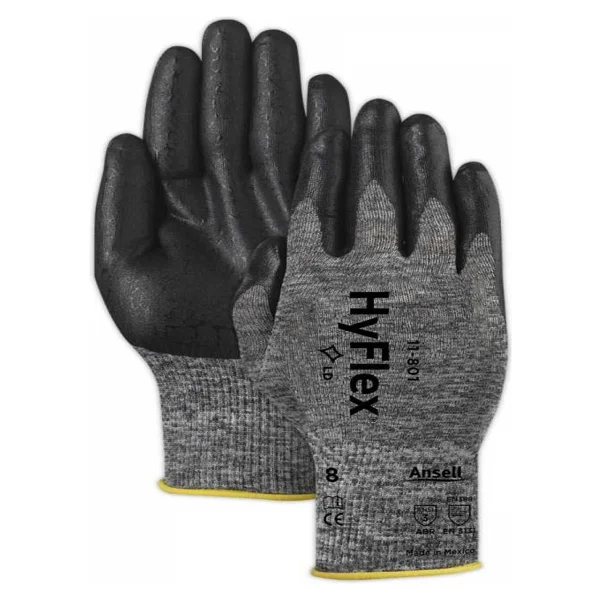 Ansell Hyflex 11-801 Köpük Nitril Montaj İş Eldiveni - Görsel 4
