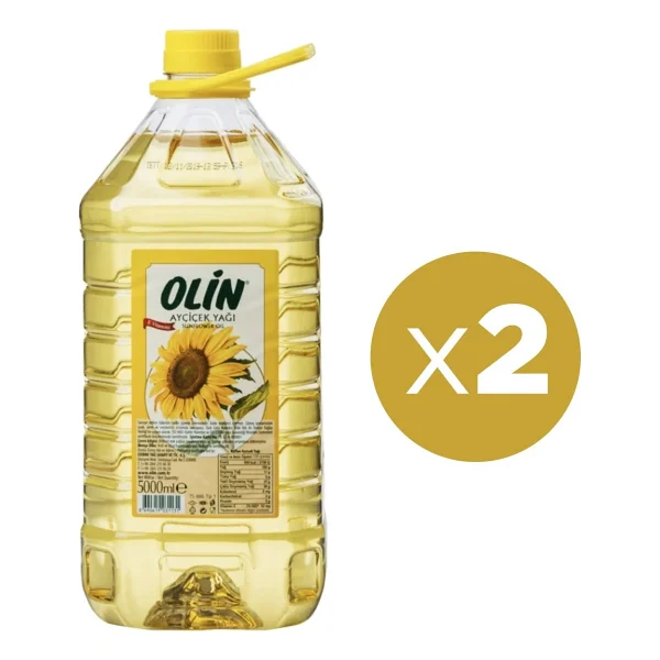 Olin Ayçiçek Yağı 5 lt Pet 2'li - Görsel 2