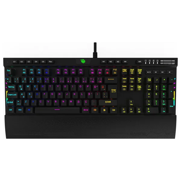 Monster Pusat K3 Pro RGB Red Switch Kablolu Mekanik Oyuncu Klavyesi - Görsel 8