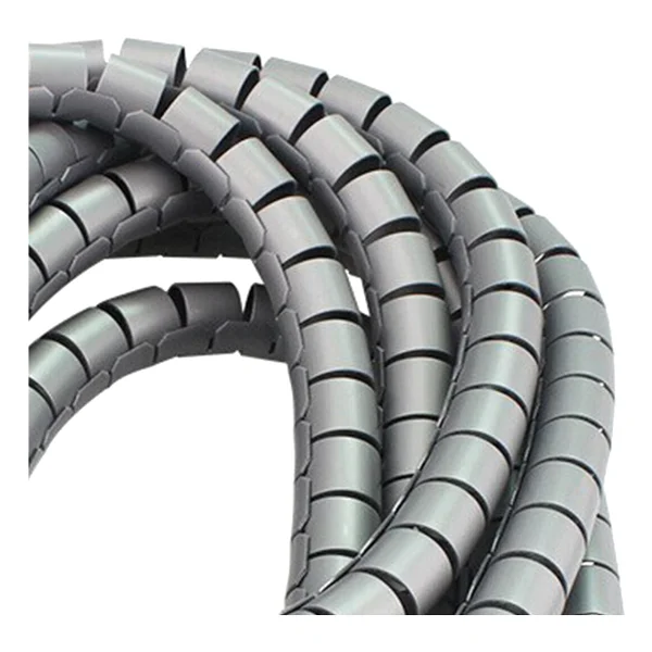 Cetex Ø20 Kablo Koruyucu Ve Düzenleyici Spiral(5mt)(Gri) - Görsel 2