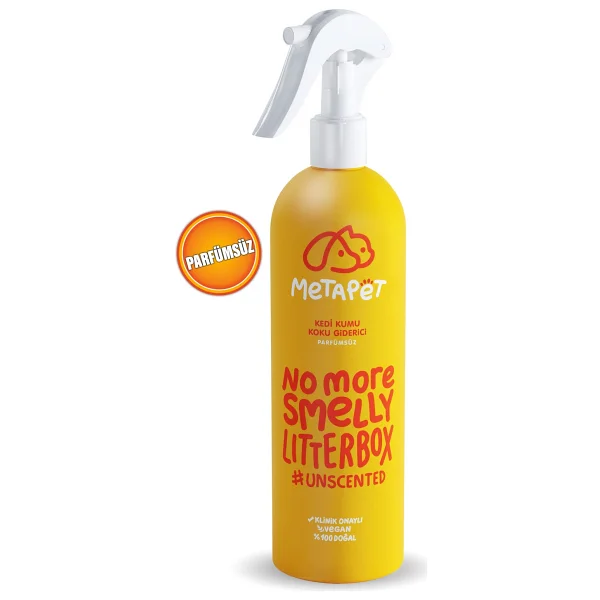 Metapet Parfümsüz 400 Ml Kedi Kumu Koku Giderici Sprey - Görsel 8