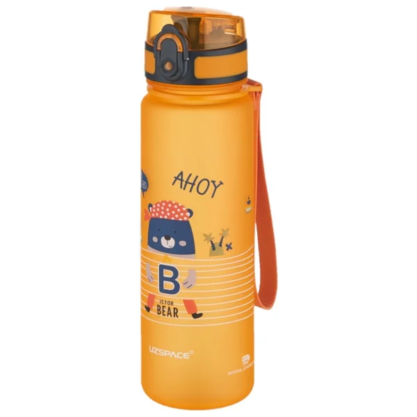 Uzspace 3026-5 Bear 500 Ml Tritan Çocuk Matarası - Görsel 3