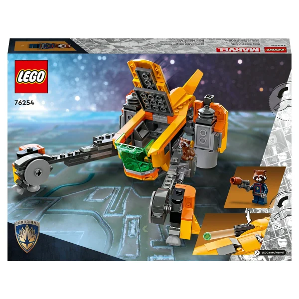 Lego 76254 Marvel Bebek Rocket'in Gemisi - Görsel 5