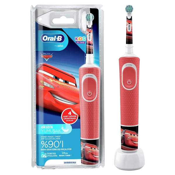 Oral-B D100 Şarjlı Çocuk Diş Fırçası - Görsel 2